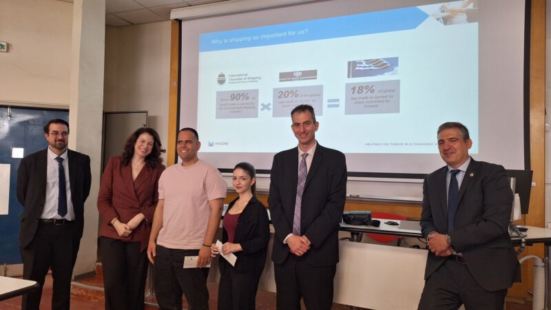 Moore Greece Supports Academic Excellence with Scholarships at the University of Piraeus